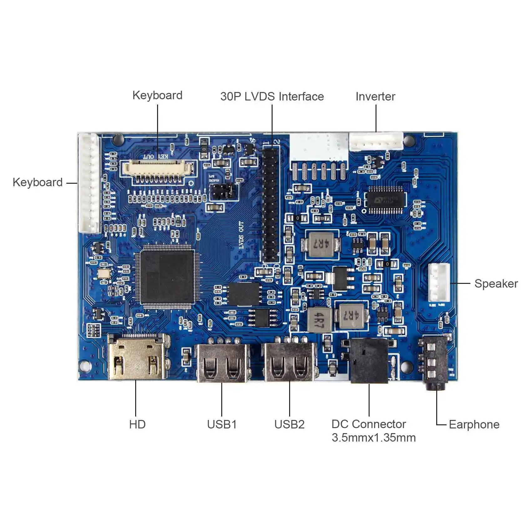 

For 17" 19" 1280x1024 M170ETN01.1 M170ETN01.3 M190ETN01.0 G190ETN01.0 HD-MI USB Android LCD Controller Board Support WIFI Module