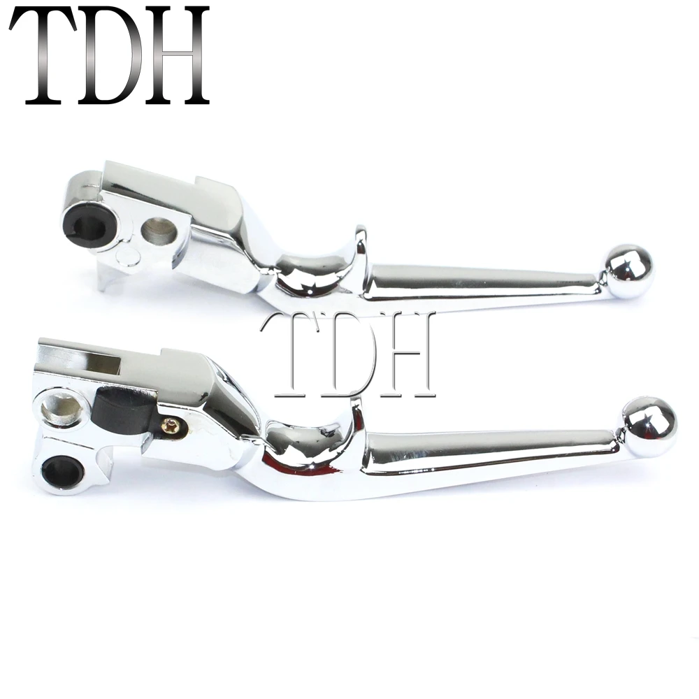 Хромированные рычаги сцепления для мотоцикла руль тормоза ручки Harley Sportster 883 1200 XL