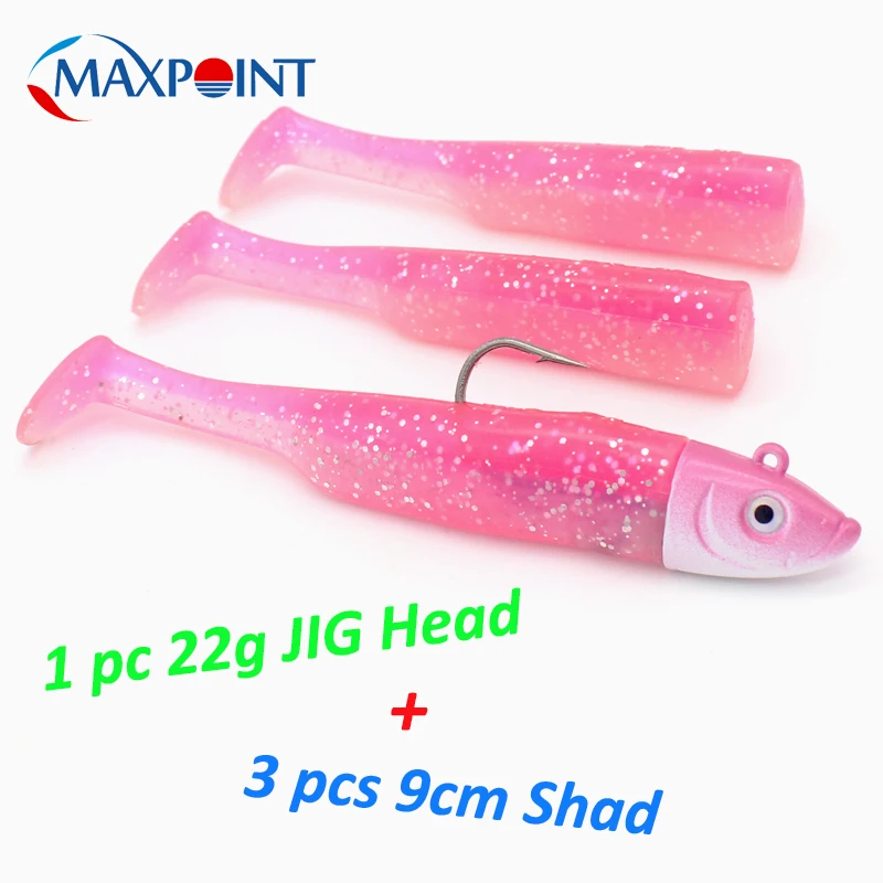 Набор рыболовных приманок 3 шт. для Walleye Zander наконечники ловли окуня головка джиг