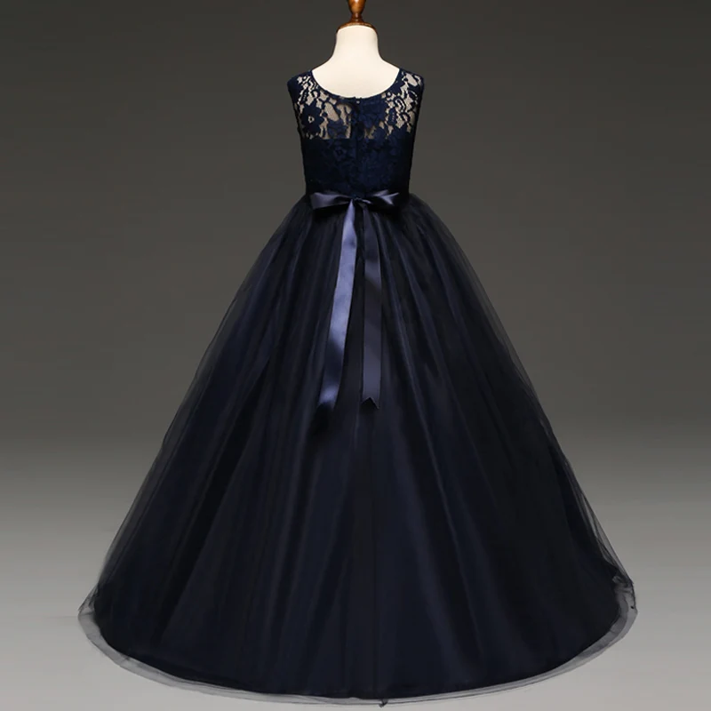 6-14y girl dress ceremony 2018 summer sleeveless princess teenagers girls school prom gowns dresses kids formal clothes | Детская одежда