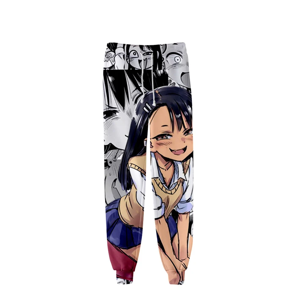 

Nagatoro Trousers Anime Printed Men Women Streetwear Pants Threaded comfortable Sweatpants Harajuku Bunched Leg Pants