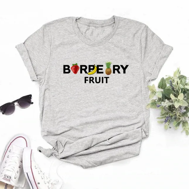 

2021 fruit Vogue T Shirt Fashion Women Harajuku Ulzzang T Shirt Femal T Shirts Summer Tops 90s Girls Graphic Tee Woman Clothing