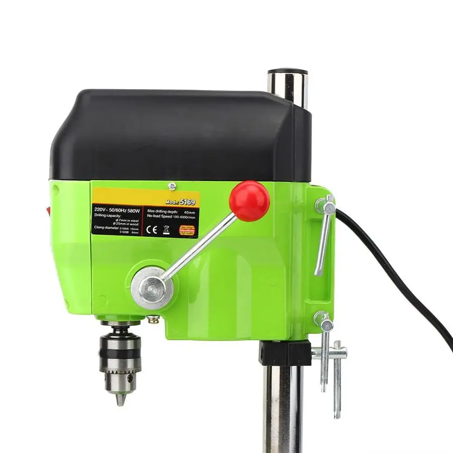 Mini Bench Drill Stand Table DIY Metal Wood Drilling Electric Machine 5169A EU Plug 220V High Quality | Инструменты
