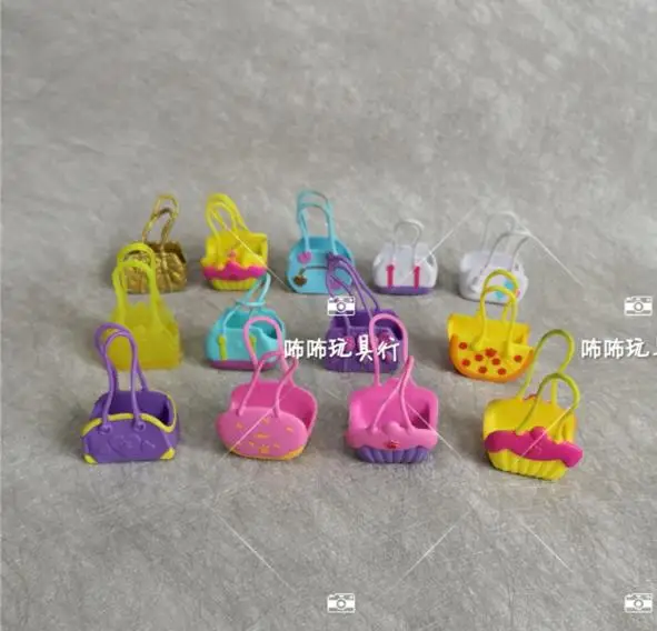 50 шт./лот милые игрушки сумка для кукол аксессуары 4-5 см Сумочка девочек выходящие