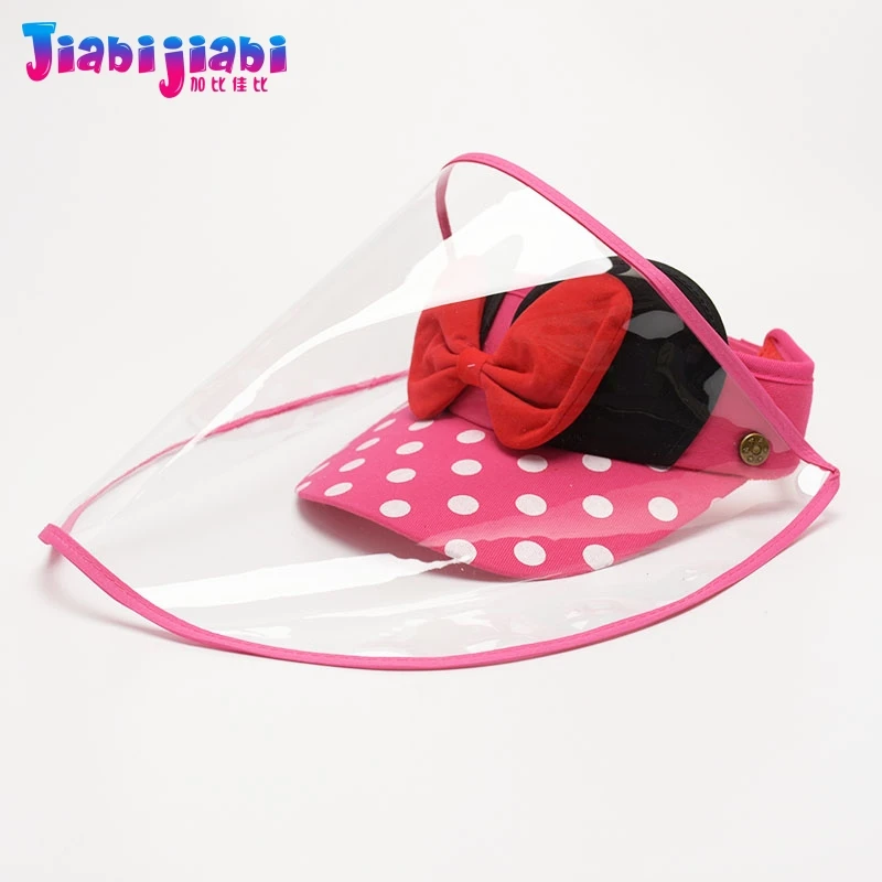 Детская шапка маска для защиты девочек от вирусов Противоударная лица защитная