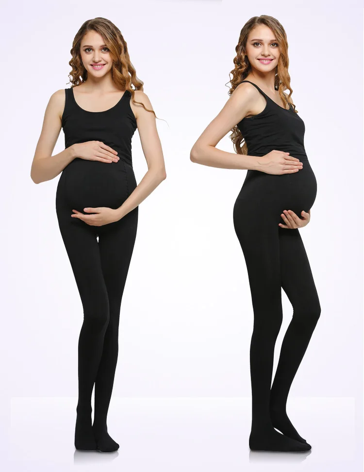 Весенне осенняя одежда для беременных бархатные регулируемые леггинсы уход за