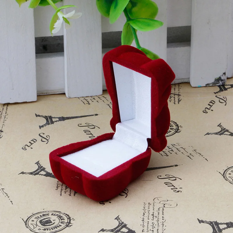 Мини милый медведь ювелирные изделия подарочные коробки для колец и небольших