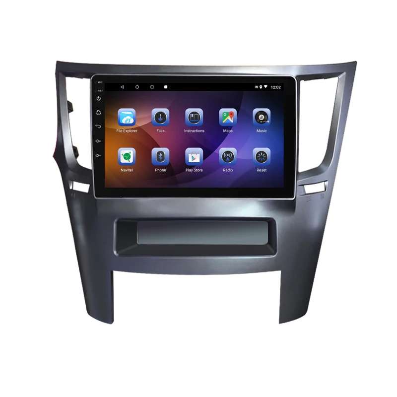 Автомобильный видеоплеер с GPS навигацией 9 &quot 4 Гб ОЗУ 32 ПЗУ Android для Subaru Outback Legacy 2009