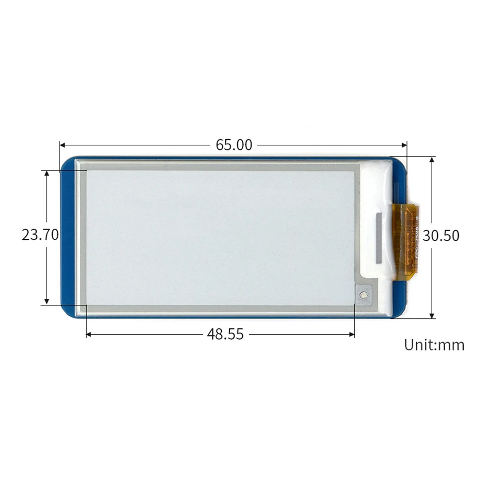 

Display Module 2.13 inch E-Paper E-Ink 250 X 122 Pixels Black/White SPI Board for Raspberry Pi Pico Demo Board Accessories