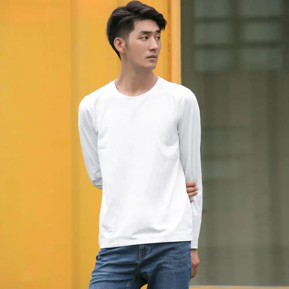 Модный мужской свободный хлопковый свитшот Youpin Cottonsmith с длинными рукавами
