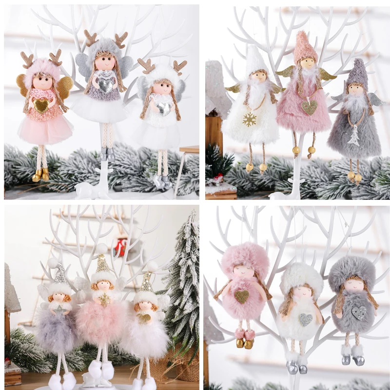 

Кукла ангельская девочка, Рождественское украшение для дома, 2021, Рождественское украшение, рождественский подарок, новый год 2022