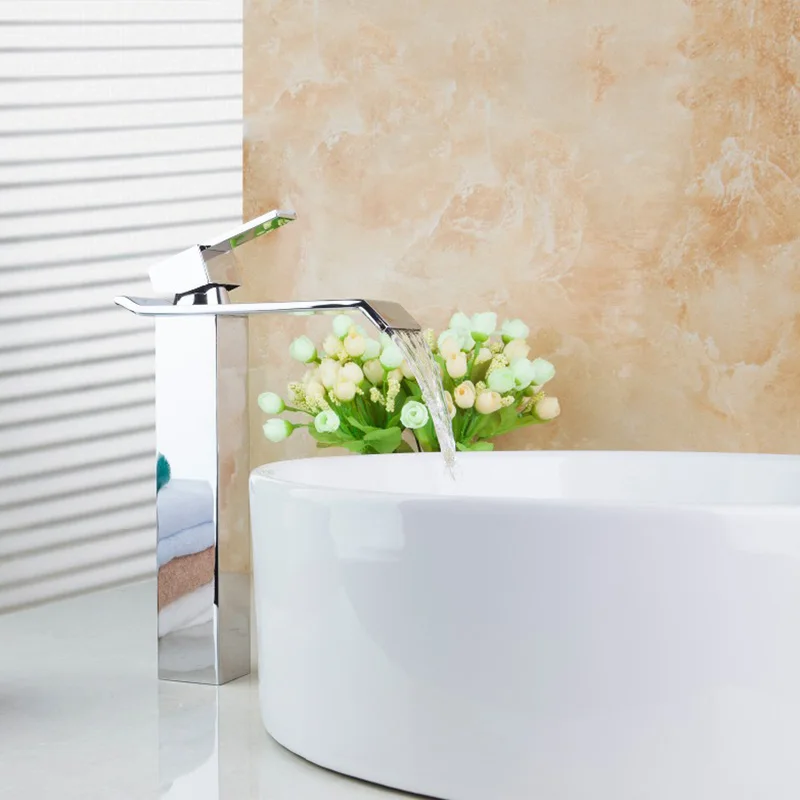 KEMAIDI ванной Умывальник Наборы W / латунь Смеситель белого керамического тазик Luxury