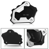 motorcycle accessories aluminum kickstand side stand support plate pad for 1200xc 1200xe 1200 xc 1200 xe 2018 2019 2020 2021