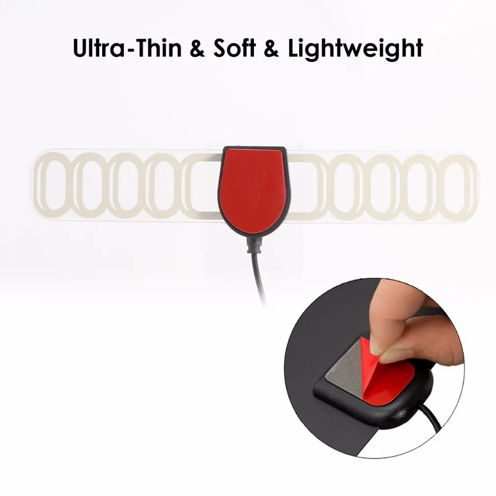 Цифровое телевидение активная антенна встроенная радиочастотная Антенна 20 дБ