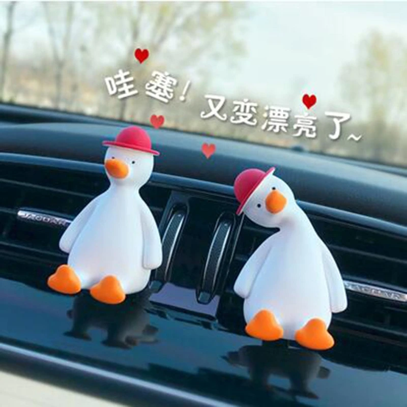 

Perfume Diffuser Decor Clips Colorful Ducks Vent Air Freshener Auto Accessories Solid Perfume Decor