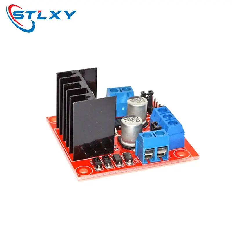 Плата контроллера драйвера двигателя L298N модуль L298 для Arduino Dual H Bridge шаговый