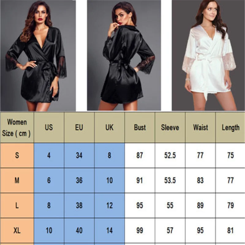 

Hot Summer Silk Women Soft Lace Ladies Suit Women Dress Crochet V Neck Babydoll Sexy Nightgown Sleepwear Nightwear