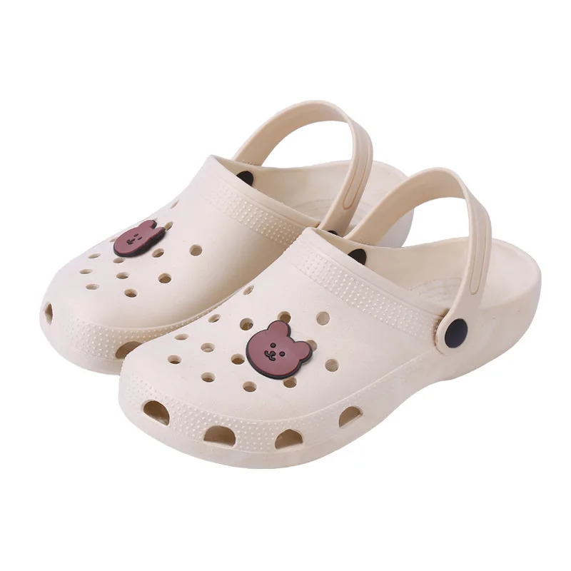 

Summer Women Casual Flat Sandals Breathable Beach Slippers Hole Shoes Home Slippers Outdoor Wading Sneaker Platform Sandals