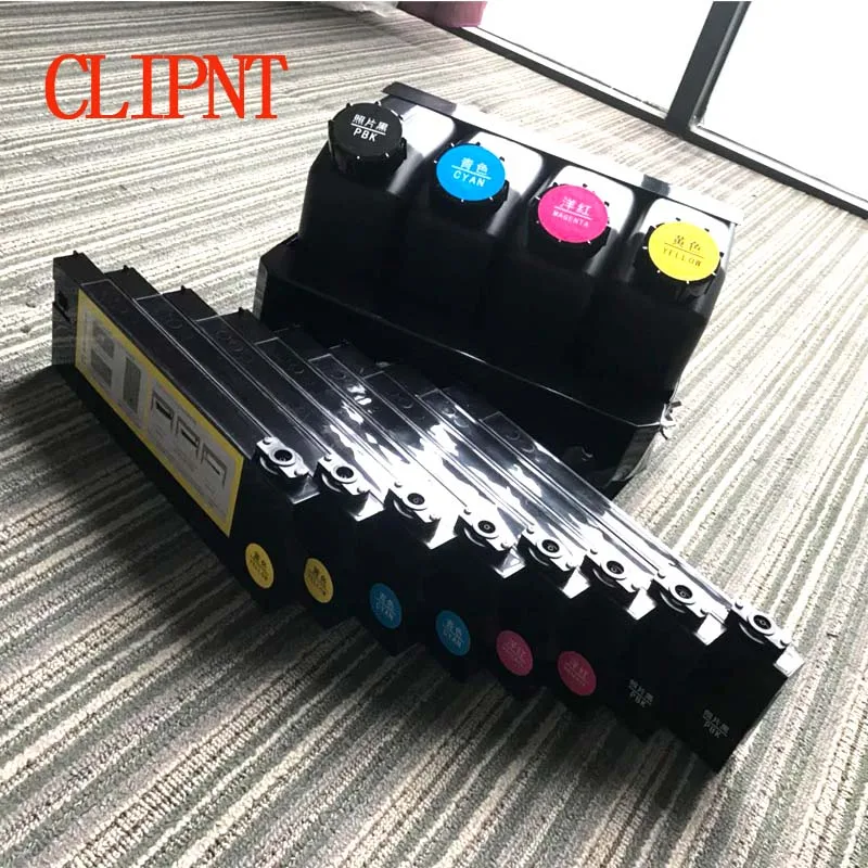 УФ чернила подача в резервуар система 4 + 8 с фильтром блендер заправка чернильный