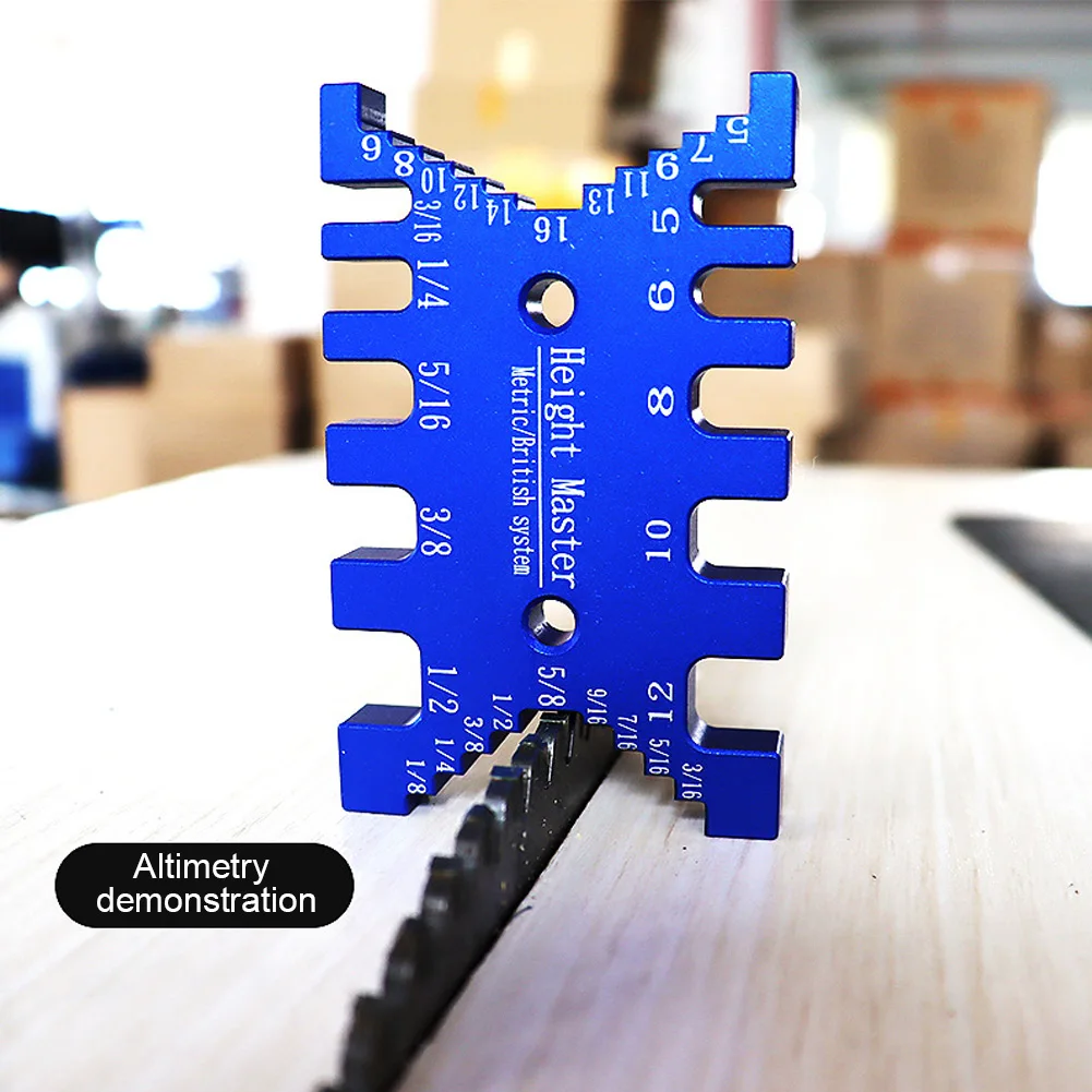 

Woodworking Tenon Caliper Hardware Accessory Aluminum Alloy Durable Groove Gauge Suitable for Wood, Soft Metal, Toy, Plastic