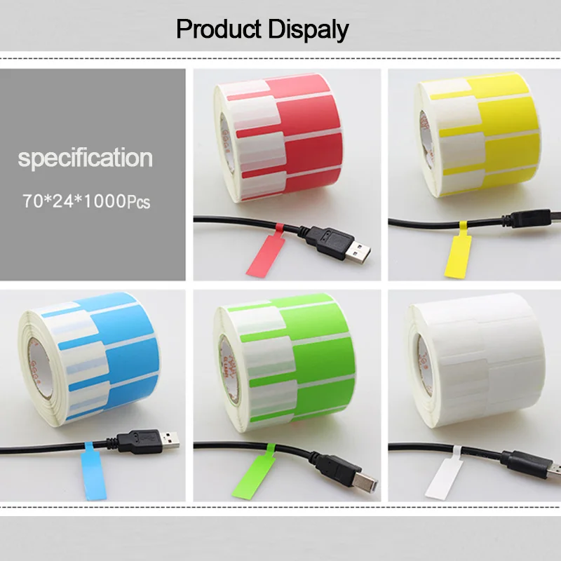 Самоклеящиеся этикетки для проводов органайзер водостойкие устойчивые к