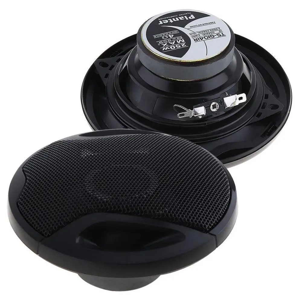 TS-G1041R 2 шт. 4 дюйма 250 Вт автомобильный Hi-Fi коаксиальный динамик дверь автомобиля