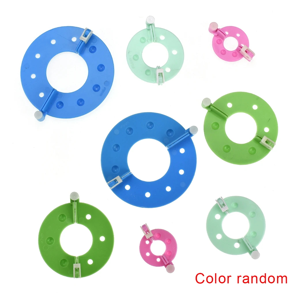 8 шт. 4 размера помпон пластиковый из пряжи плетение шариков сделай сам инструмент