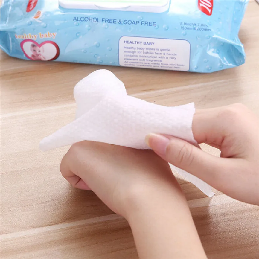 Влажные полотенца с витамином Е 100 чистые нетканые ткани для кормления без запаха