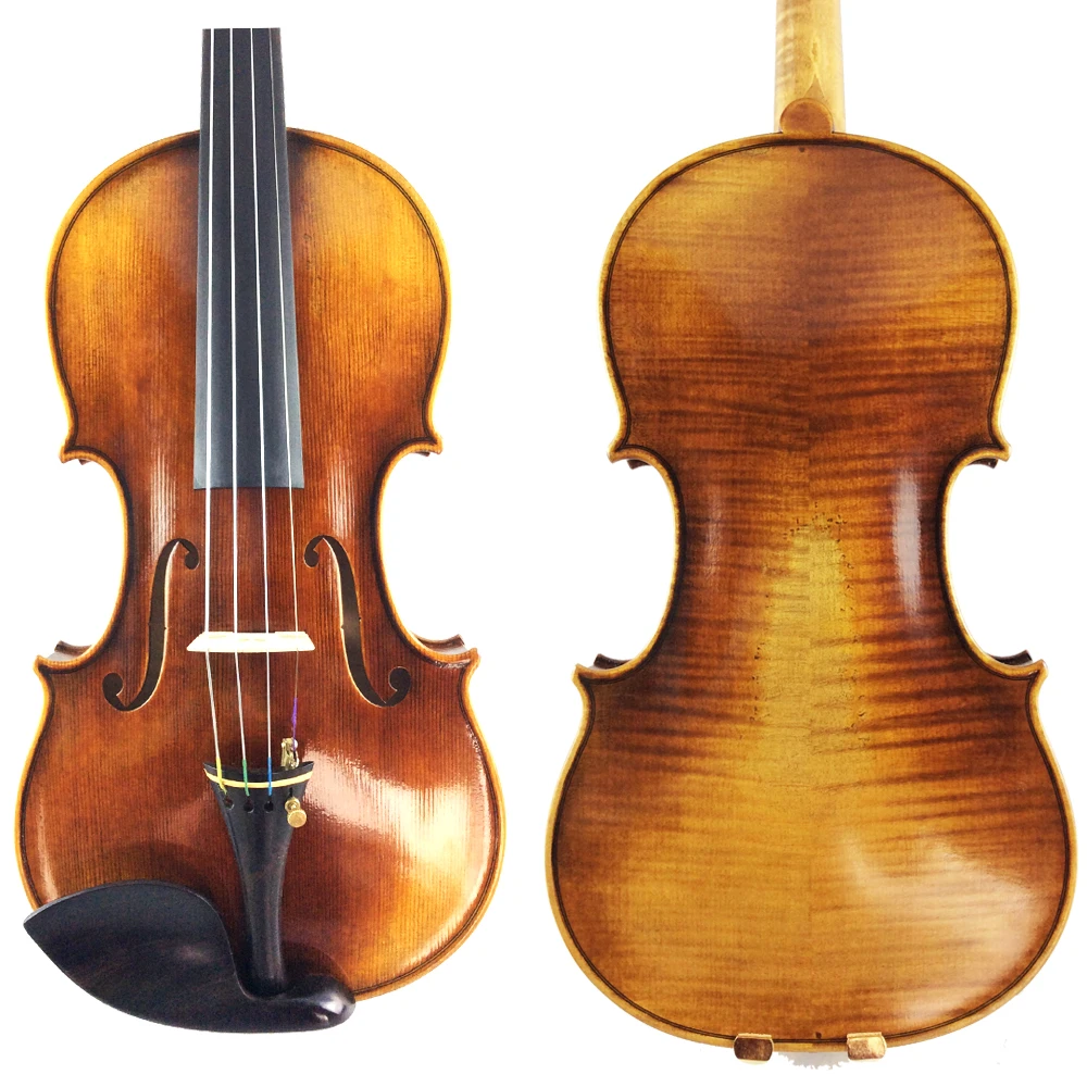 Профессиональная скрипка Stradivarius, модель скрипки из Европейского дерева