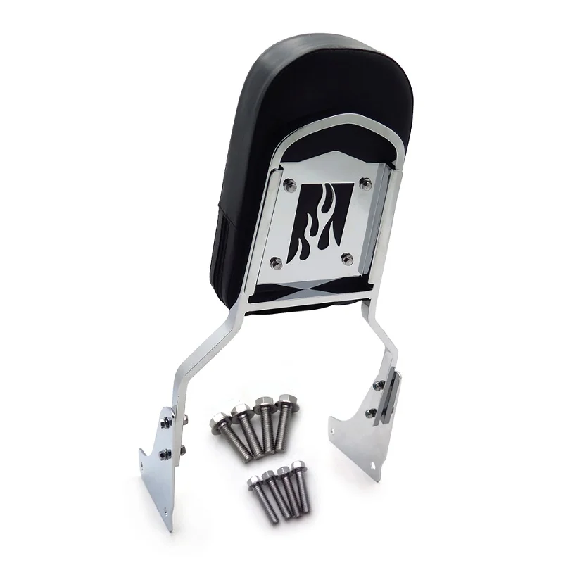 Запчасти для мотоциклов хромированная спинка с эффектом пламени Honda Shadow Ace 1100|honda