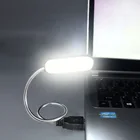 Портативный мини-USB СВЕТОДИОДНЫЙ светильник для чтения, настольная лампа, гибкая с 6 светодиодами, USB-лампа для портативного зарядного устройства, ноутбука, ПК, компьютера