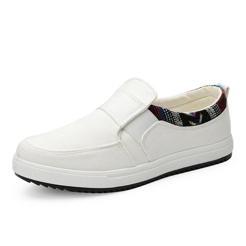 New Arrival 2018 High Quality Men Flats Shoes Breathable Fashion Casual Canvas Zapatos Hombre Mens | Обувь