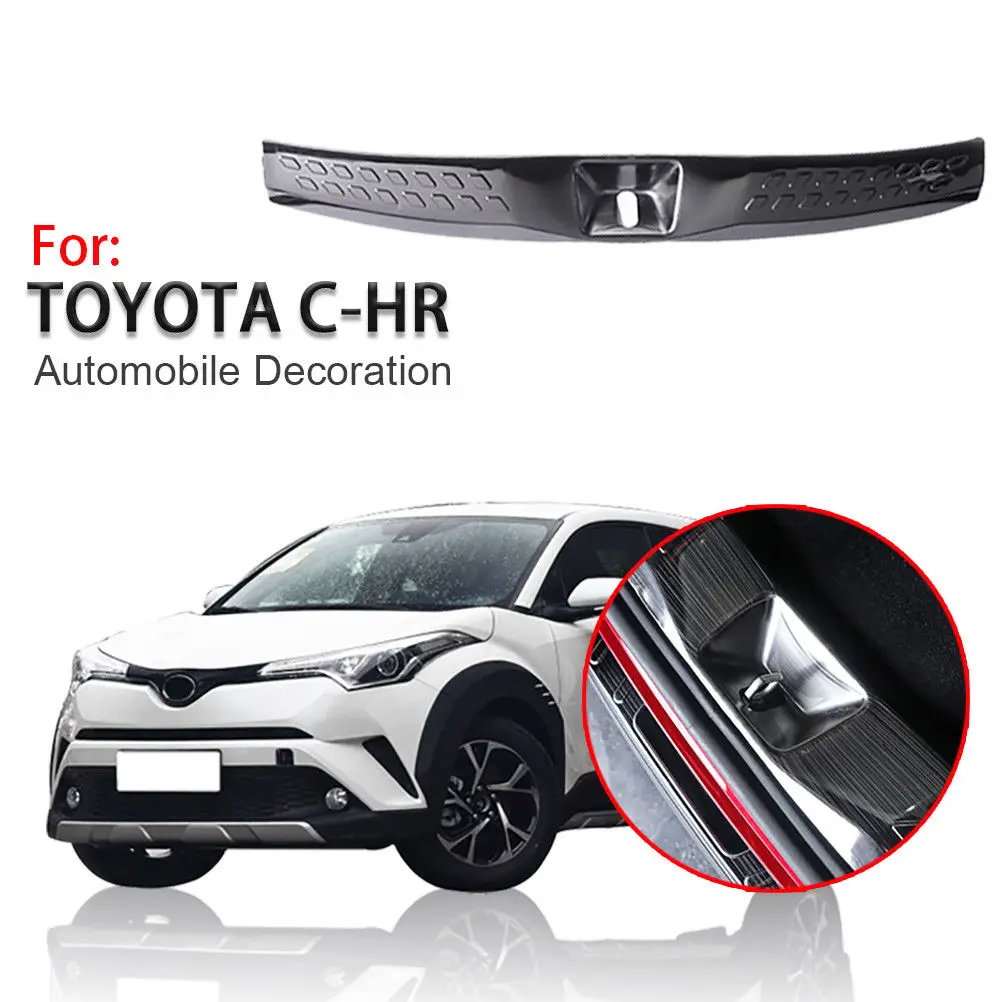 Лояльности для Toyota CHR 2017 2018 2019 внутренняя задняя дверь подоконник бампер багажник