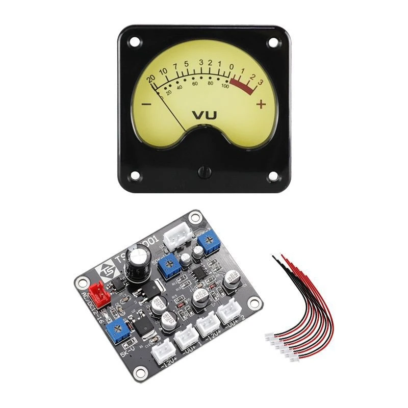 

TR-57 VU Meter + 1 шт. плата драйвера DB измерительный усилитель уровень, динамик, измеритель мощности