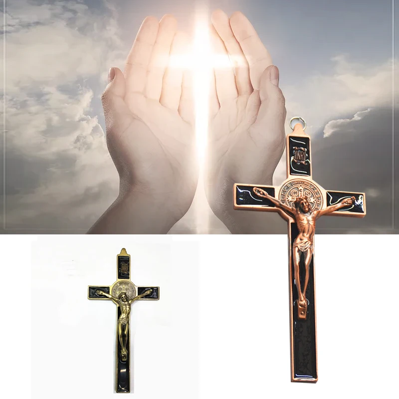 19 5*9 5 см шармы классический крест Антикварные Бронзовые Подвески Цвет