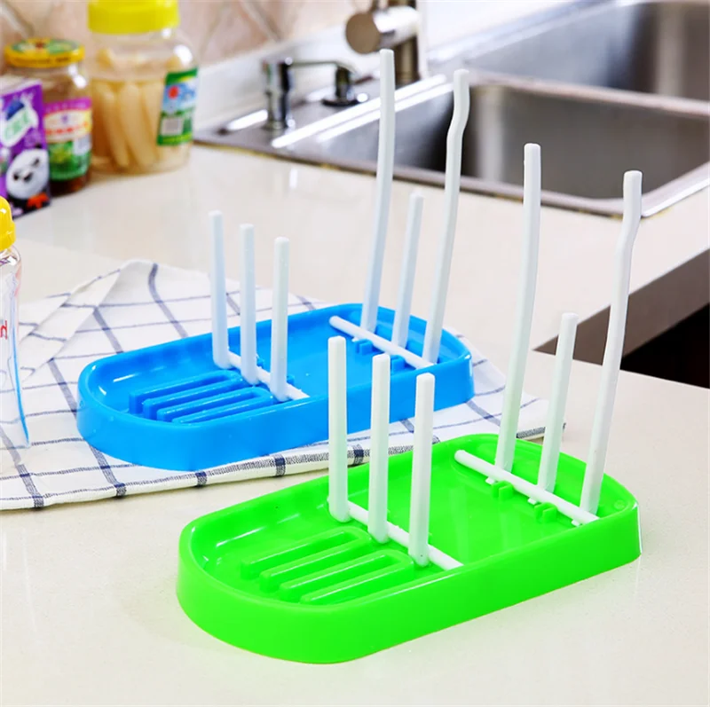 Дерево Форма детских бутылочек сушилка для кормления детей грудного возраста