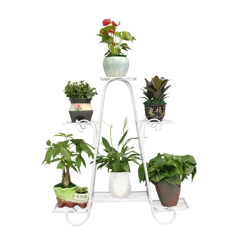 Новый многослойный цветок из кованого железа массивное дерево в Европейском