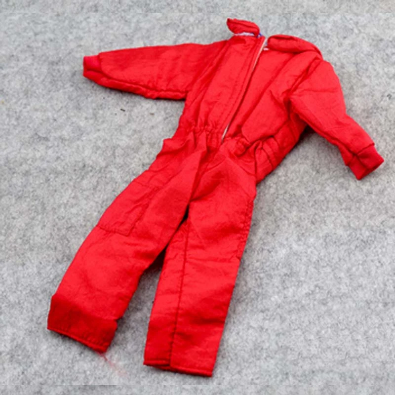 1/6 Scale аксессуары для мужской одежды красный и синий боди локомотив комбинезон