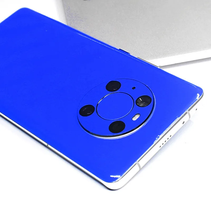 Для Huawei Mate 40 30 20 9 20X Pro реактивный яркая поверхность задняя крышка глянцевая