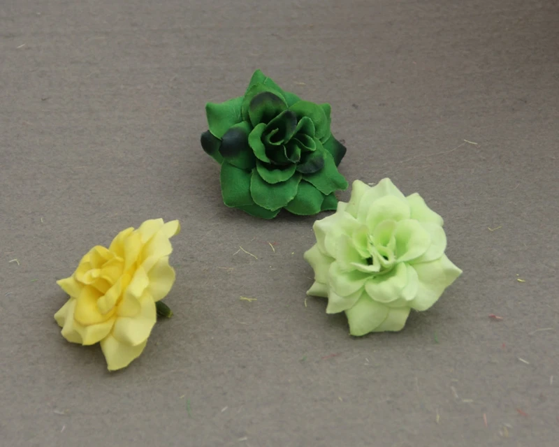 Цветные Искусственные цветы Весенняя голова розы 10 шт. Свадебные украшения