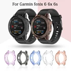 Защитный чехол для Garmin Fenix 6 6S 6X, мягкий силиконовый прозрачный чехол из ТПУ для смарт-часов Fenix 6 Pro6S Pro6X Pro