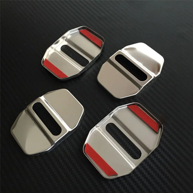 

Car Door Lock Cover Buckle For Benz C Class W205 C200 C250 4pcs Accessories