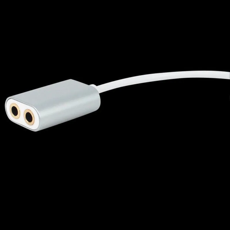 Один Папа-два Женский аудио Кабельный адаптер удлинитель линия делитель