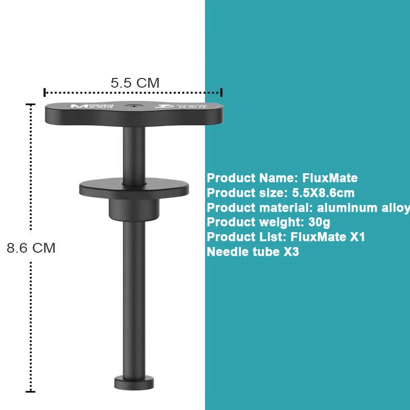 Aluminum Alloy Solder Flux Needle Booster Phone Repair Manual Syringe Type Paste Propulsion Tool | Инструменты