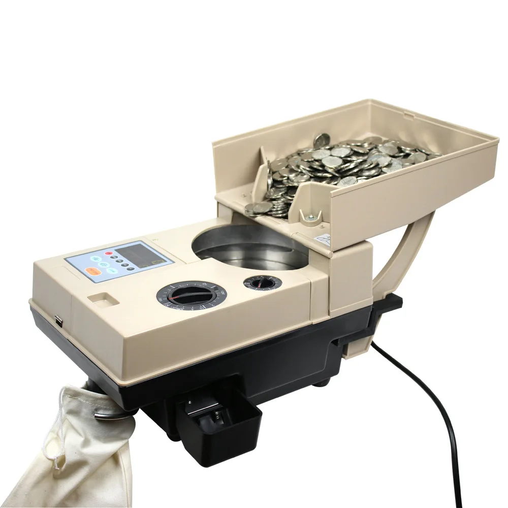 

Coin Counting Machine Electric Coin Counter Electronic coin sorter Superspeed Digital High Speed Display Machine Muntentelle