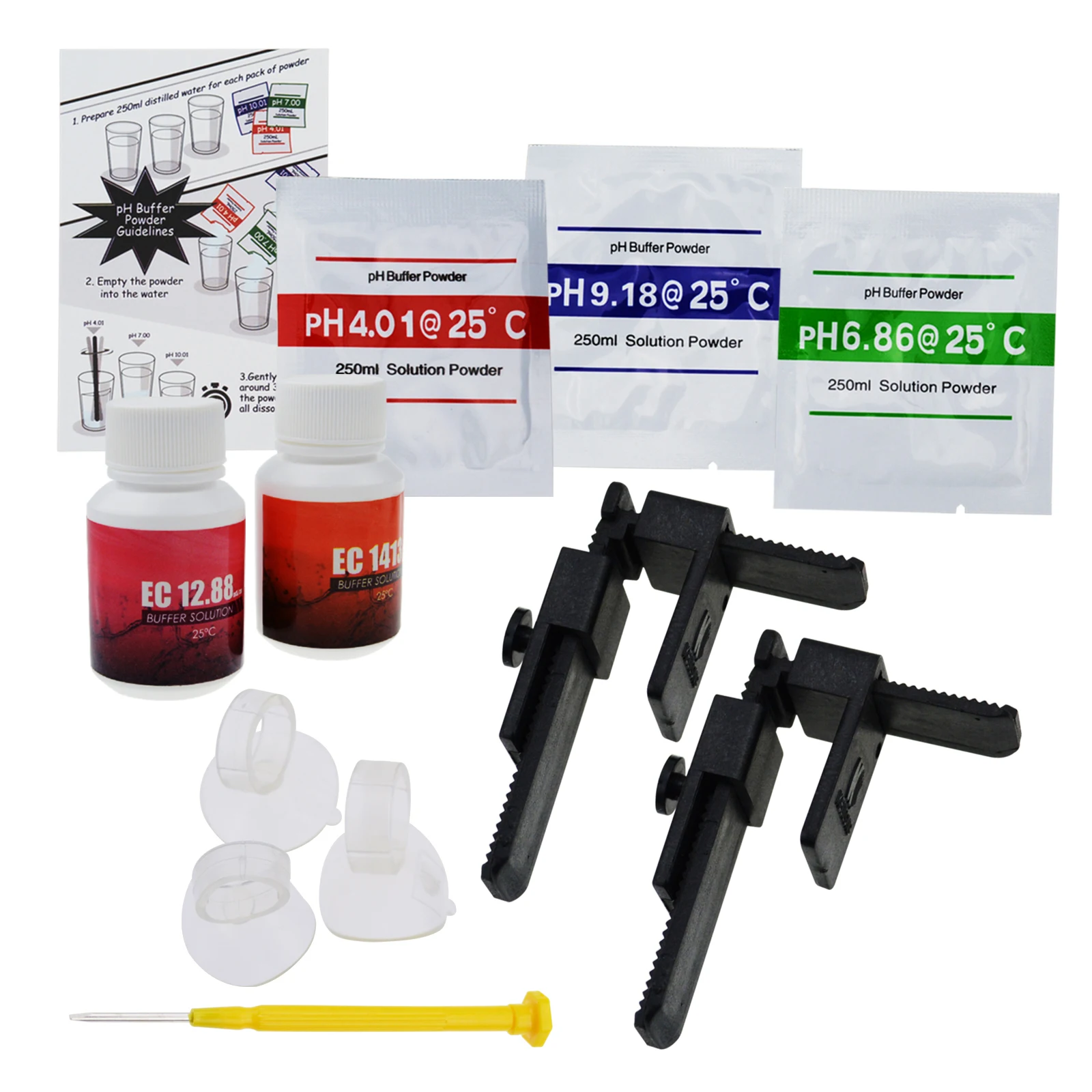 6 in 1 Multi-parameter pH/ ORP/ EC/ CF/ TDS PPM/ Temperature Combo Testing Meter Water Quality Meter (OEM Packaging Available)