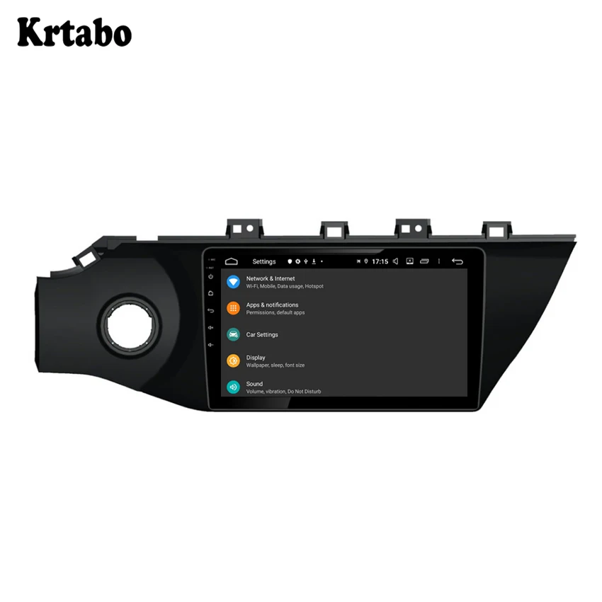 Автомобильный радиоприемник Android мультимедийный плеер для KIA K2/RIO 2017 2018 9 0 + 8core 4 32G