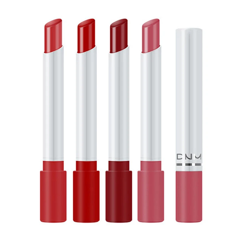 

4-Pack Velvet Cigarette Tube Thin Lipstick Kits Matte Moisturizing Labiales Maquillaje Mujer Party Club Pintalabios