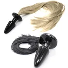 Сексуальный Кнут с анальной пробкой, БДСМ фетиш, конский хвост, брызги, секс-пары, взрослые игры, игрушки, стимуляция точки G, анальные пробки