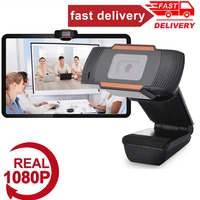 720p 1080p hd webcam with mic rotatable pc desktop web camera cam mini computer webcamera cam video recording work in stock